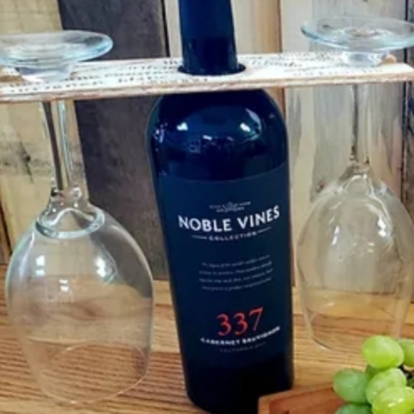 :* 6 Wine Glass Charms 3 scenic Italy porcelain Wine bottle corks & wine butler - Picture 12 of 12